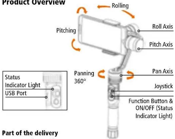 ROLLEI Profi Smartphone Gimbal - Product Overview - 1