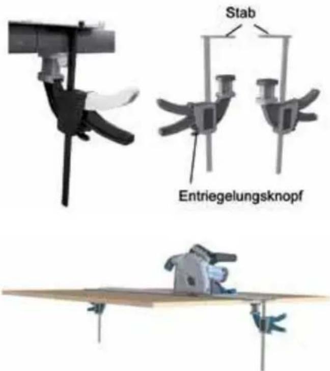 Batavia TRaxx BTPS002 - FUHRUNGSSCHIENE(N) UND KLEMMZWINGEN (OPTIONAL ERHALTLICH) - 2