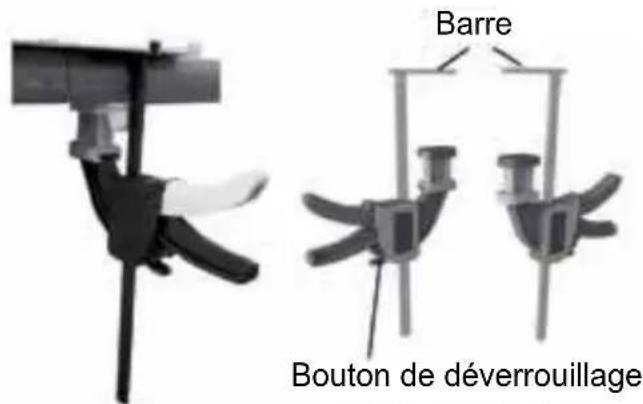 Batavia TRaxx BTPS002 - RAILS DE GUIDAGE ET SERRE-JOINTS (EN OPTION) - 2
