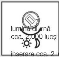 STEINEL L810 - Setarea luminozității de comutare (pragului de comutare) (numai S) - 1