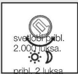 STEINEL L810 - Nastavitev jakosti svetlobe (prag odziva) (samo S) - 1