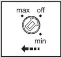 STEINEL L810 - Reach setting (sensitivity) (S only) - 1