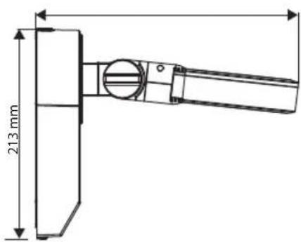 213 mm