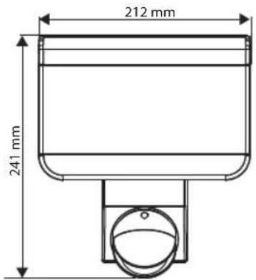 212 mm 241 mm