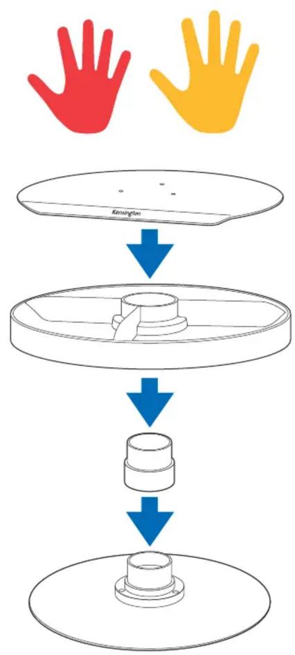 KENSINGTON Smartfit Spin2 - SmartFit® Spin2™ Monitor Stand - 10
