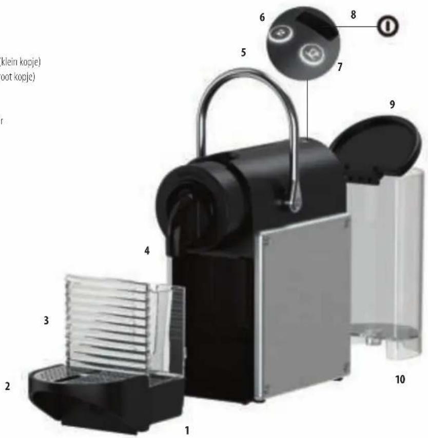 MAGIMIX Nespresso Pixie M112 - Verpakkingsinhoud - 6