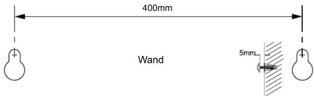 Krüger&Matz KM8007 - MONTAGE AAN DE WAND - 2