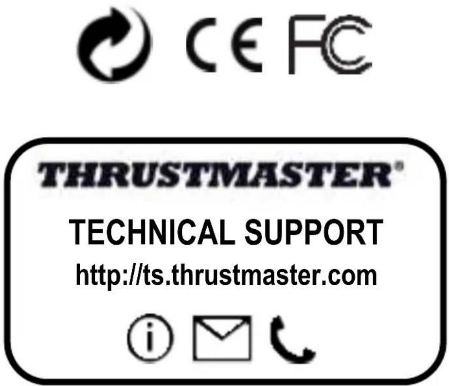 THRUSTMASTER T.1600M - ENVIRONMENTAL PROTECTION RECOMMENDATION - 2