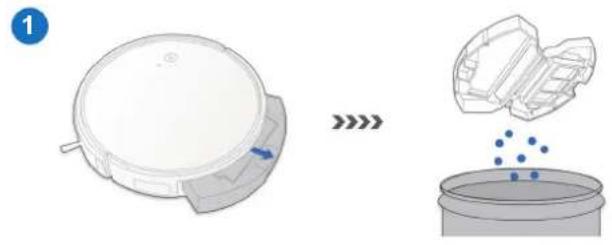 ECOVACS Deebot 500 - Staubbehälter und Filter Staubbehälter - 2