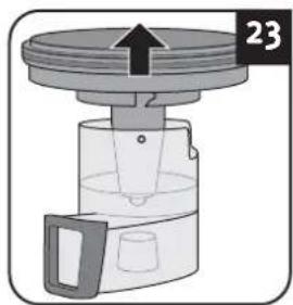 DIRT DEVIL Rebel 24 HE - Staubbehalter leeren und Motorschutzfilter reinigen - 8