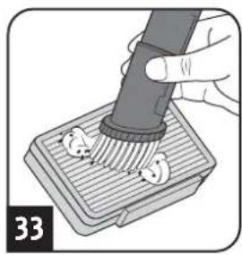 DIRT DEVIL Rebel 24 HE - Diga ufleme filtrresini temizlemdegeistirme - 3