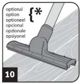 DIRT DEVIL Rebel 24 HE - Assemble appliance and adjust nozzles to surface - 10