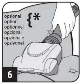 DIRT DEVIL Rebel 24 HE - Assemble appliance and adjust nozzles to surface - 6