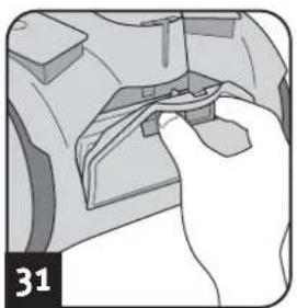 DIRT DEVIL Rebel 24 HE - Uitblaasfilter reinigen/ervangen - 1