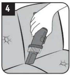 DIRT DEVIL Rebel 24 HE - Assemble appliance and adjust nozzles to surface - 4