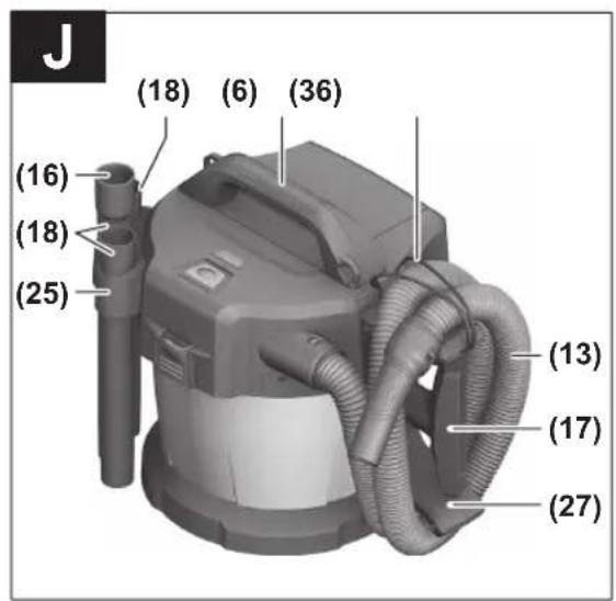 BOSCH GAS 18V10 L Professional - 16