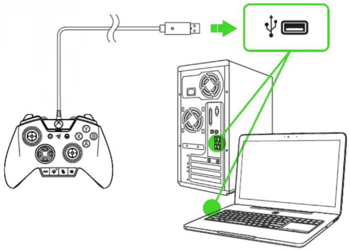 RAZER Wolverine Ultimate - PC 画线 - 1