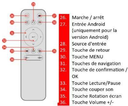SALORA 60BFM4250 - Télécommande - 1