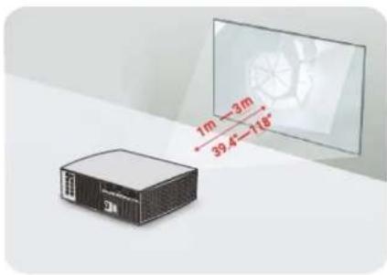 SALORA 60BFM4250 - Installation du videoprojecteur - 1