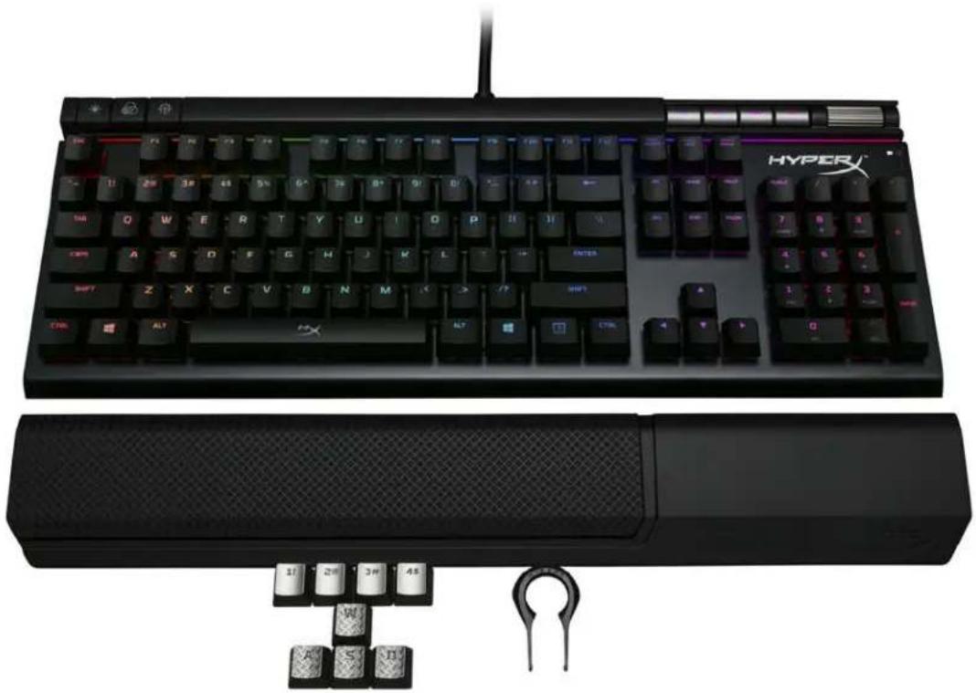 HYPERX Alloy Elite RGB - Elementos incluidos: - 1