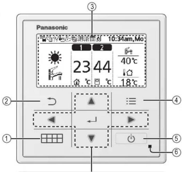 PANASONIC WHSDC0709J3E5 - Tasten/Display - 1