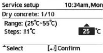 PANASONIC WHSDC0709J3E5 - Menu Default Setting Setting Options / Display - 12