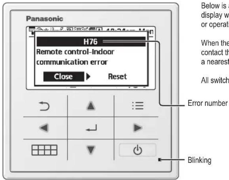 PANASONIC WHSDC0709J3E5 - Troubleshooting - 1
