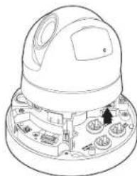 Hanwha XNP6120H - Raccordement cable audio / RS-485 et d'alarme - 1