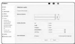 Hanwha XNV6120R - Détection audio - 2