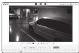 Hanwha XNV6120R - Pour lire le contenu après une recherche par période - 1