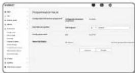 Hanwha XNV6120R - Programmation heure - 1
