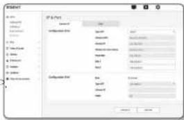 Hanwha XNV6120R - IP &amp; Port - 1