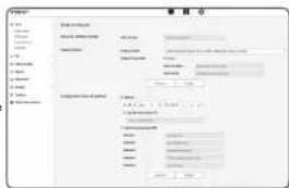 Hanwha XNV6120R - Date &amp; Heure - 1