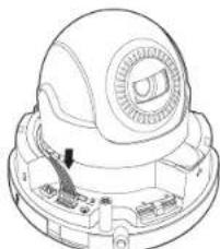 Hanwha XNV6085 - Connexion audio / alarme - 3