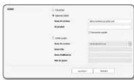 Hanwha XNV6085 - Pour effectuer la connexion au serveur DDNS durant la configuration de laamera - 1