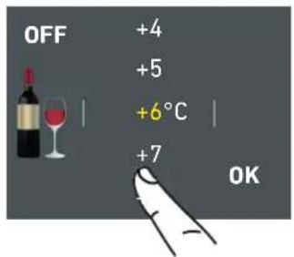 KITCHENAID KCZWX 20600L - Wine Cellar temperatures. - 3