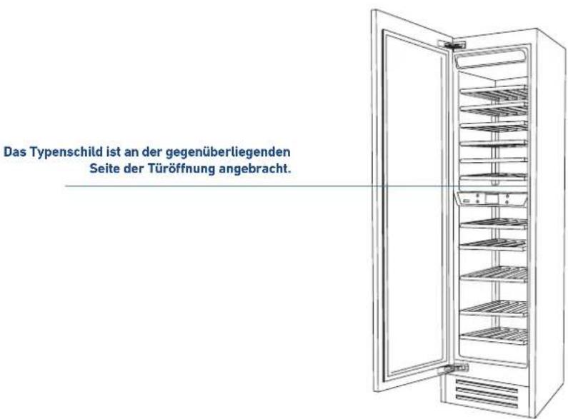 KITCHENAID KCZWX 20600L - Typenschild - 2