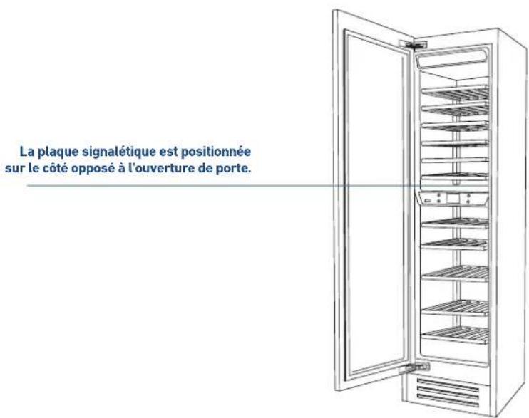 KITCHENAID KCZWX 20600L - Plaque signalétique - 2