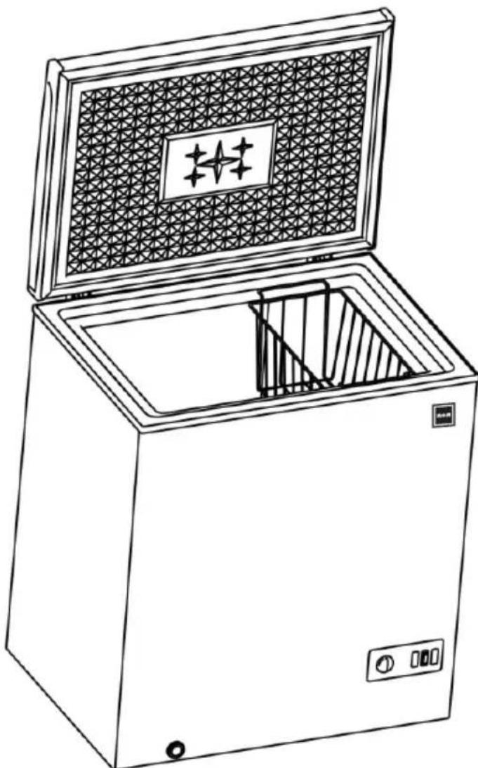 RCA RFRF452 - Congélateur Bahut - 1
