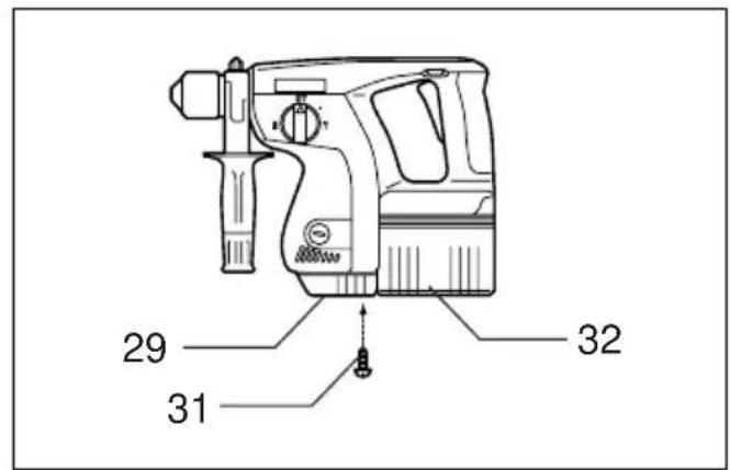 MAKITA BHR202RFE - BHR200 - 23