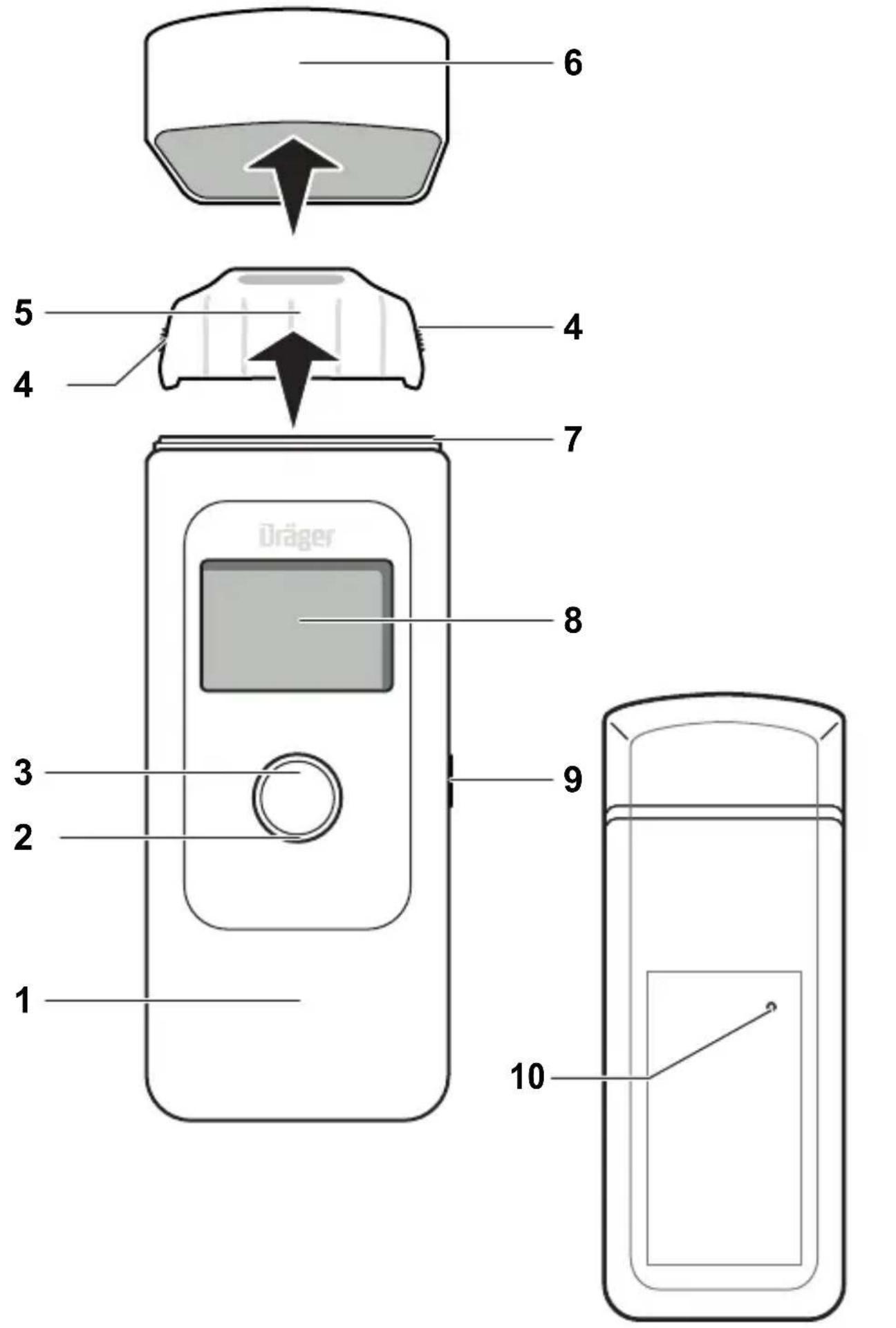 Dräger Alcotest 3820 - 1