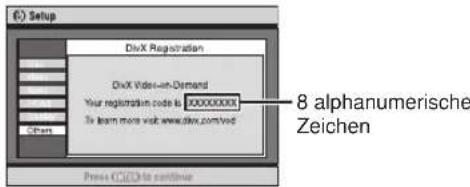 PANASONIC SCPT550 - ■ Anzeigen des Gerät-Registrarungskodes - 1