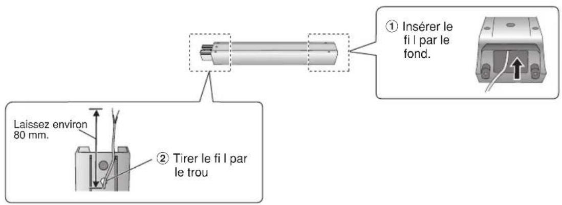 PANASONIC SCPT550 - Fixez de nouveau le cable du haut-parleur au support - 1