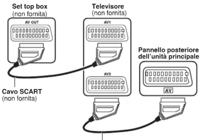 PANASONIC SCPT550 - Collegamento opzionale per il set top box - 1