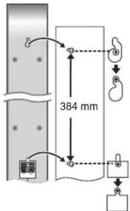 PANASONIC SCPT550 - Fixation murale - 2