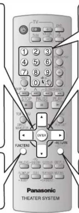 PANASONIC SCPT550 - Visualizzare la schermata "Functions". - 2