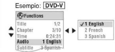 PANASONIC SCPT550 - Selezionare il menu. - 2