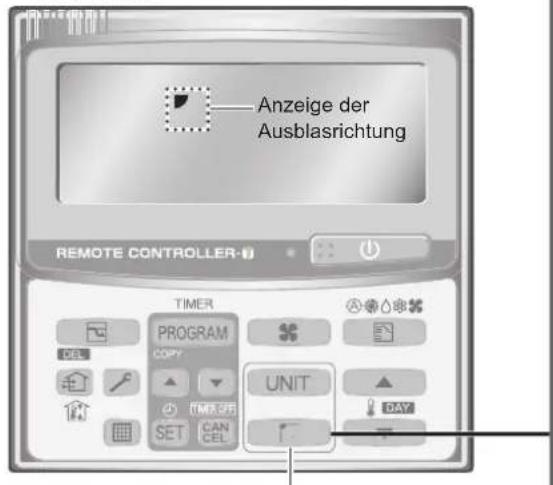 PANASONIC S106MF2E5A - Einstellen der Ausblasrichtung - 1