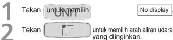 PANASONIC S106MF2E5A - Saat entwickur arah aliran udara semua unit dalam ruang secara bersamaan - 1
