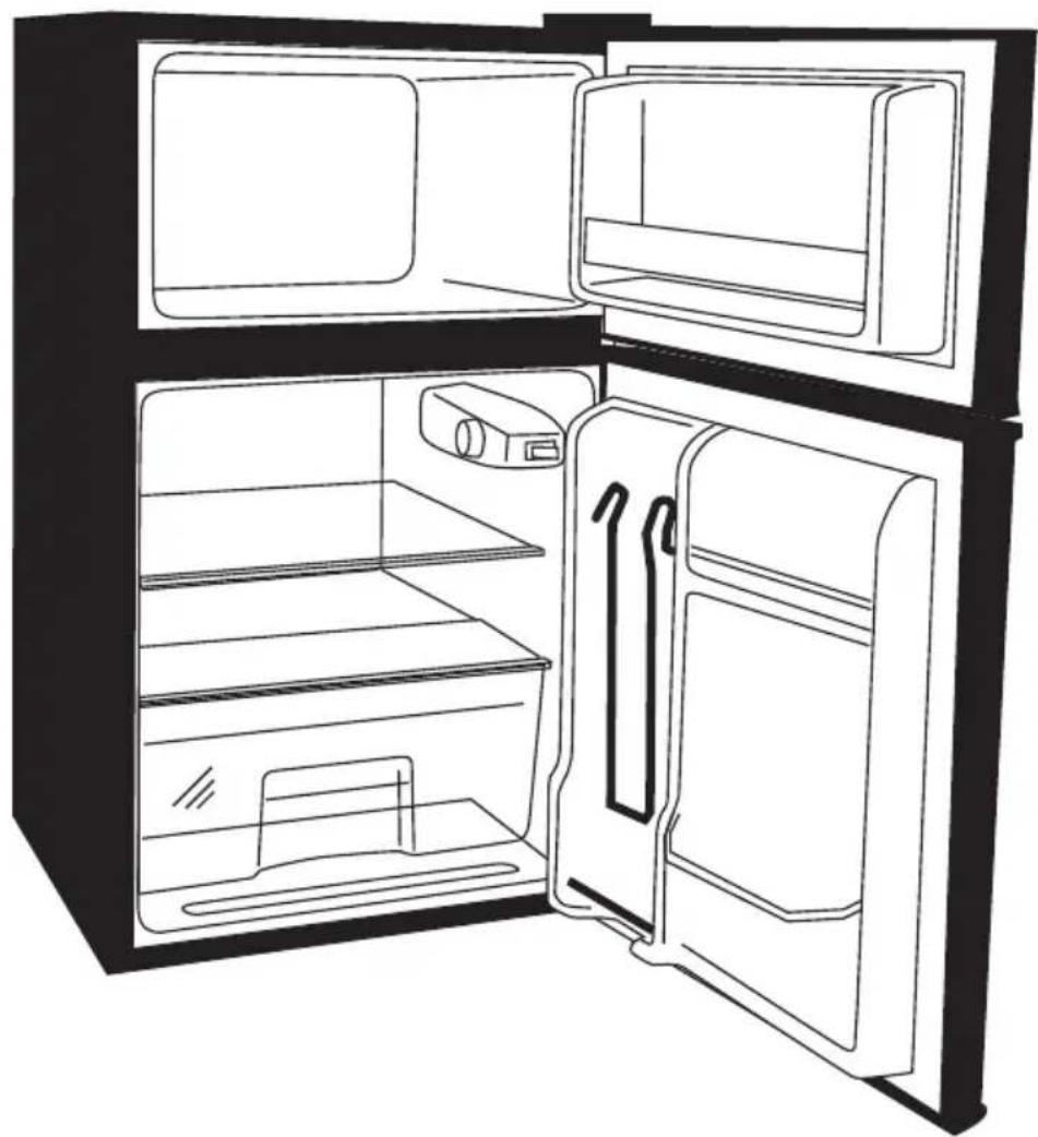 RCA RFR870 - Refrigerator light does not work - 1